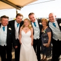 All smiles at the wedding